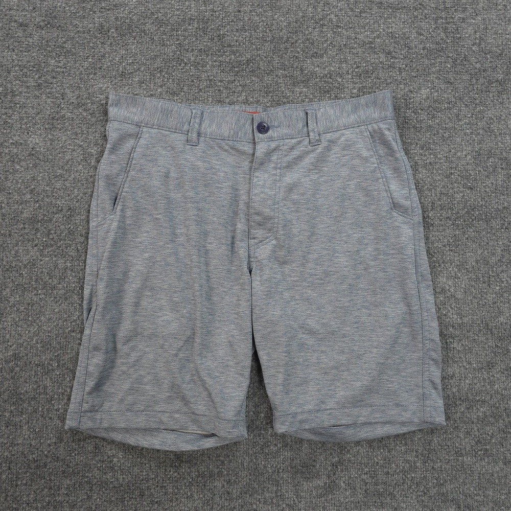 Halsey Shorts Mens 31 Gray Hatchway Sport Performance Golf Stretch Athletic